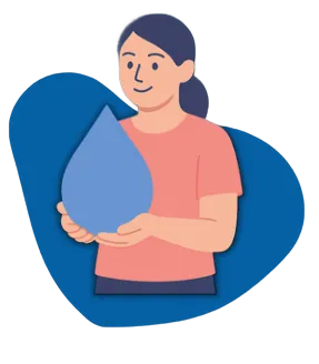 Emakume bat tanta bat eusten